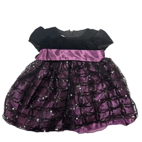 Cinderella Other - Cinderella velvet sequin short sleeve princess party dress